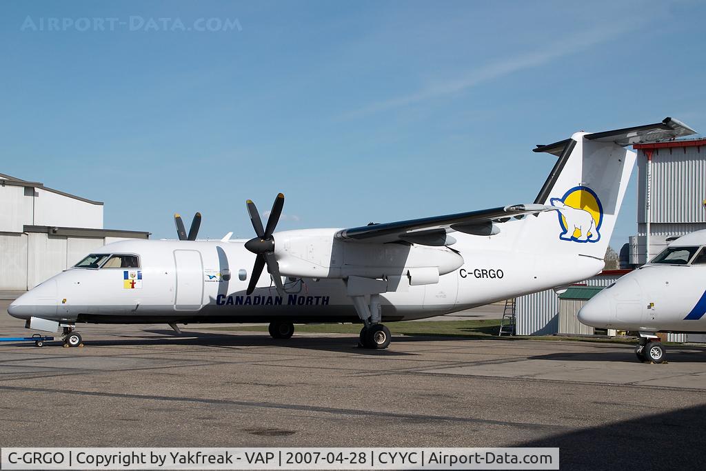 C-GRGO, 1991 De Havilland Canada DHC-8-106 Dash 8 C/N 258, Canadian North Dash 8-100
