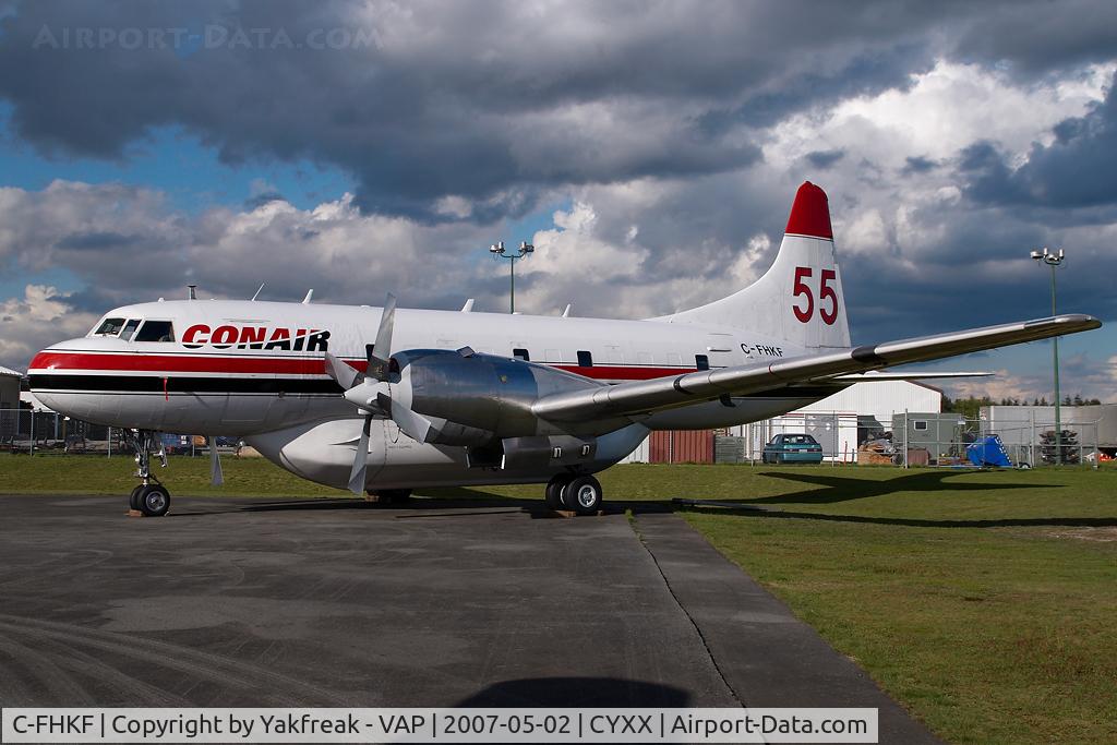 C-FHKF, 1955 Convair CV-440-12 (CV-580) C/N 374, Conair Convair 580