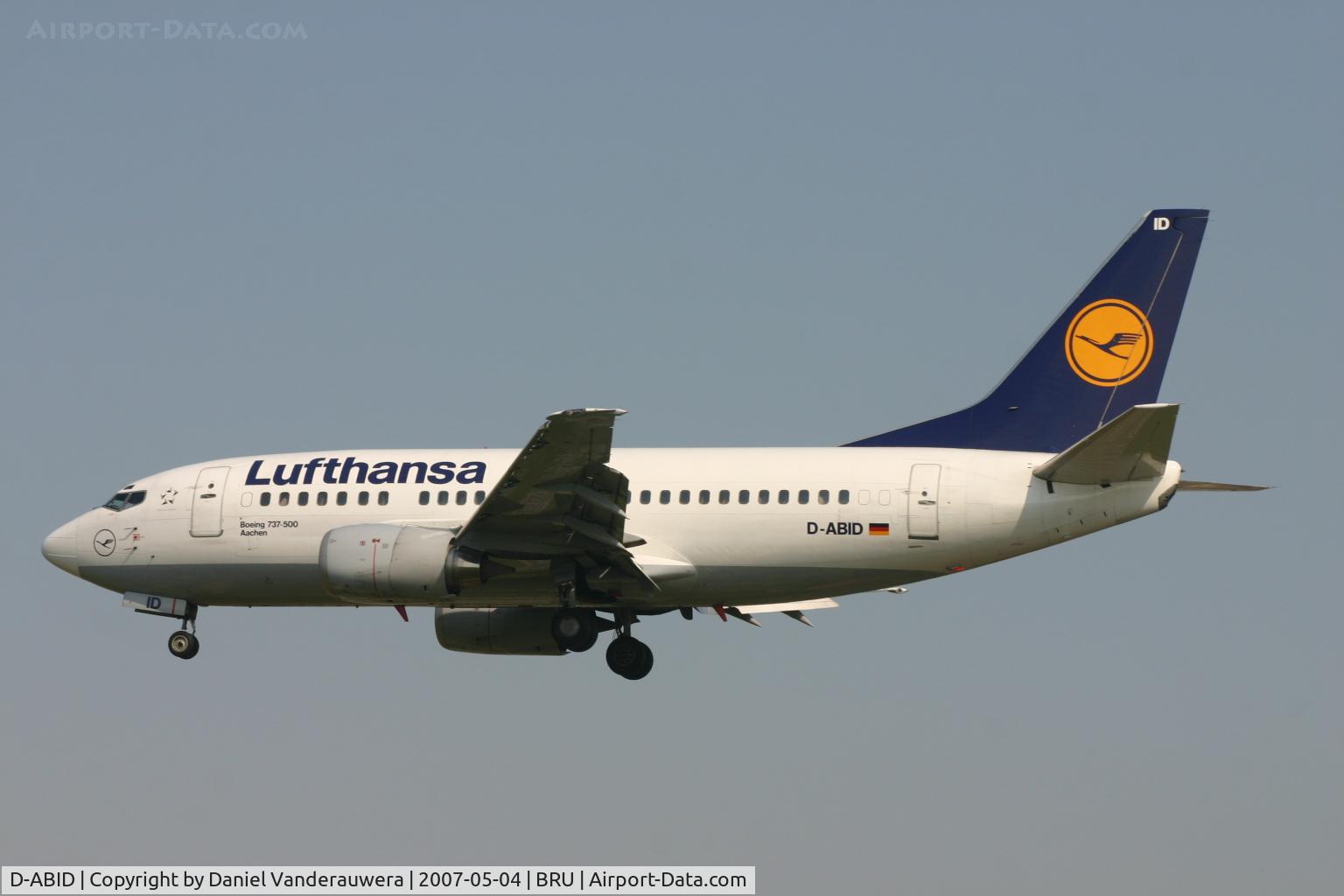 D-ABID, 1990 Boeing 737-530 C/N 24818, 