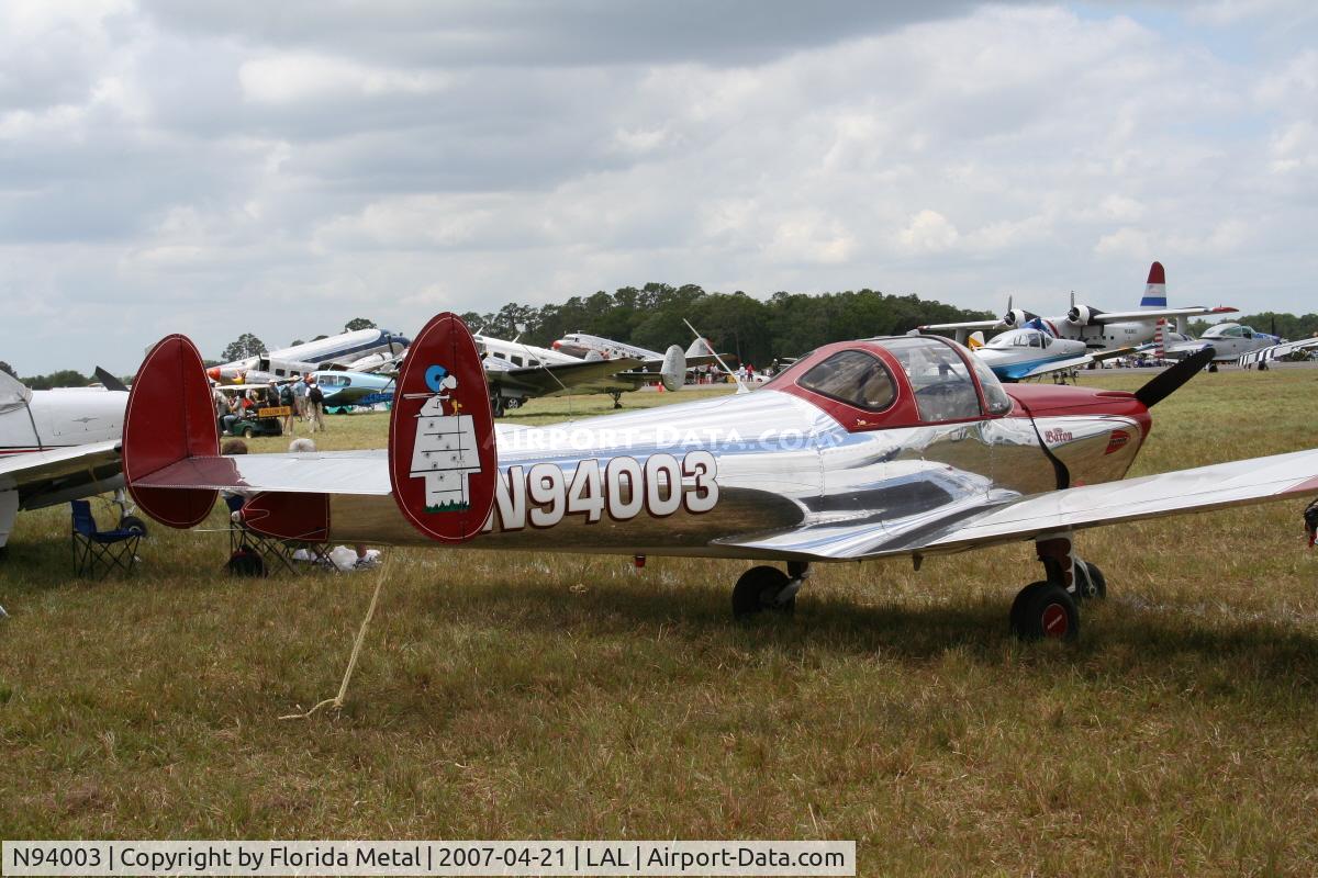 N94003, 1946 Erco 415C Ercoupe C/N 1326, Ercoupe 415-C