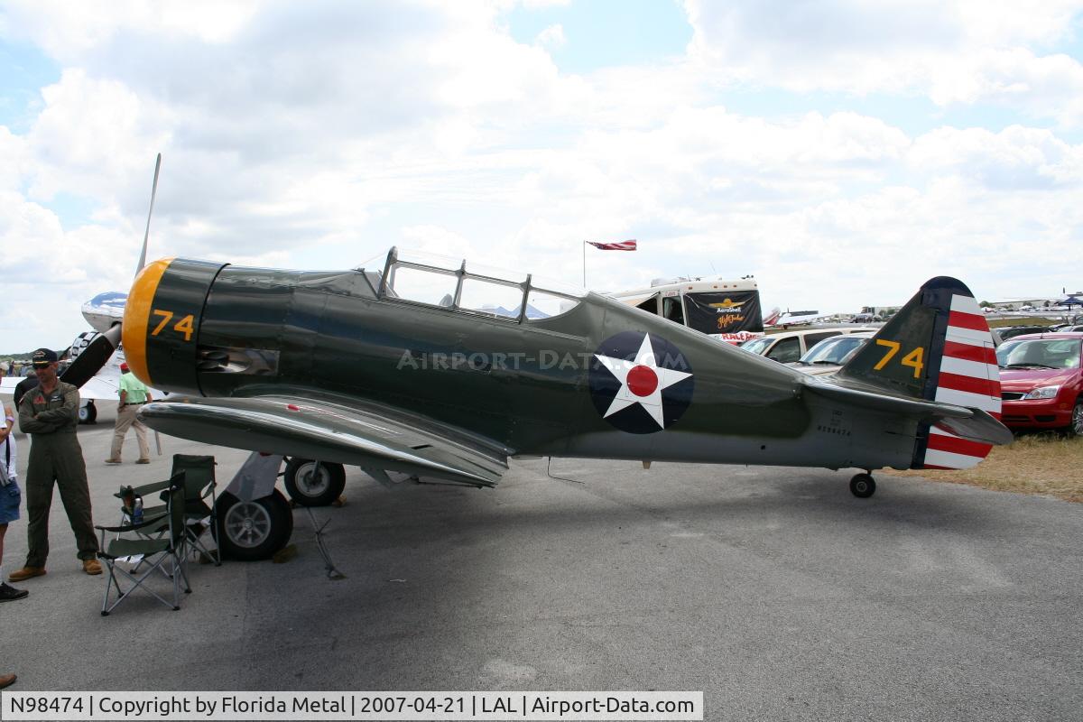 N98474, 1943 North American Harvard 4 C/N 20257, Harvard Mk IV made to look like an NA-50