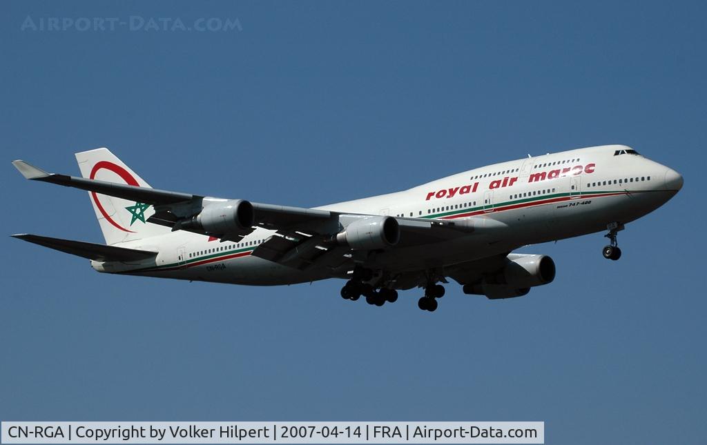 CN-RGA, 1993 Boeing 747-428 C/N 25629, Boeing 747-428