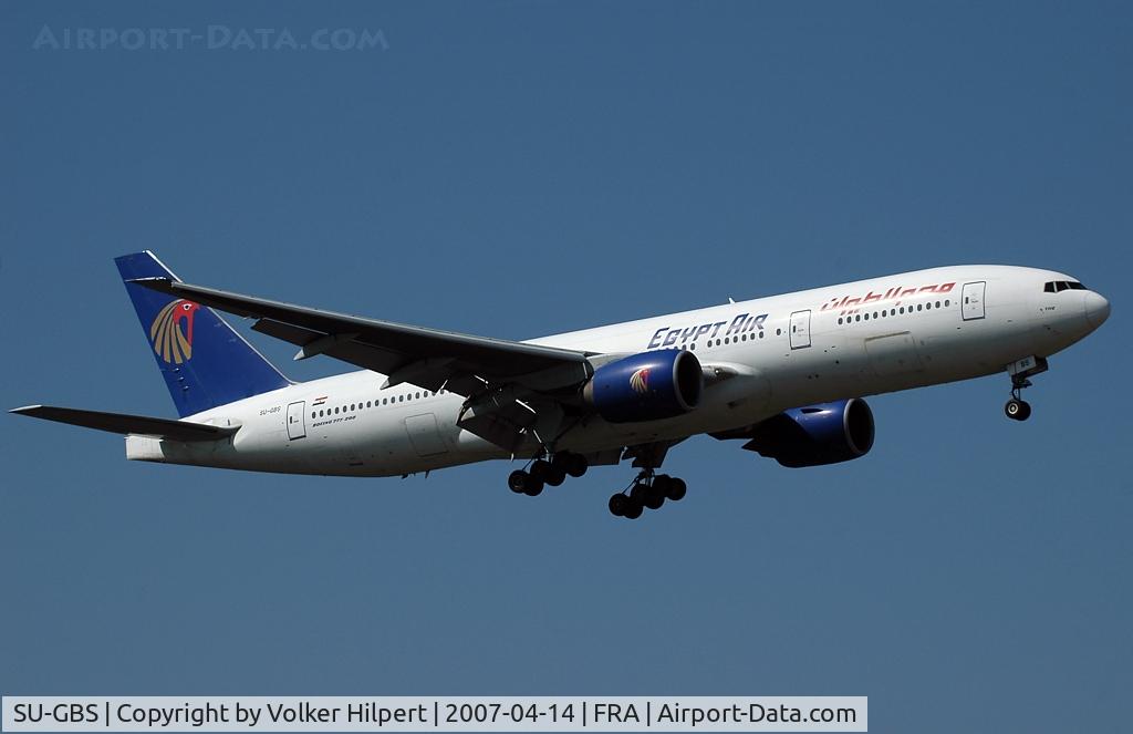 SU-GBS, 1997 Boeing 777-266/ER C/N 28425, Boeing 777-266ER