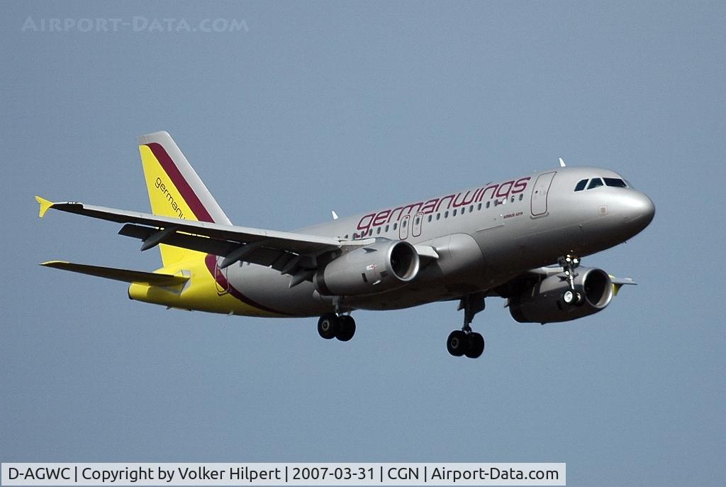 D-AGWC, 2006 Airbus A319-132 C/N 2976, Airbus A319