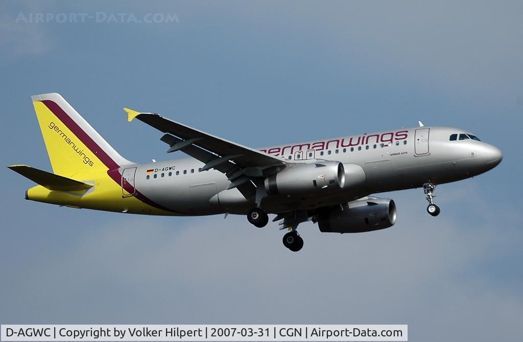 D-AGWC, 2006 Airbus A319-132 C/N 2976, Airbus A319