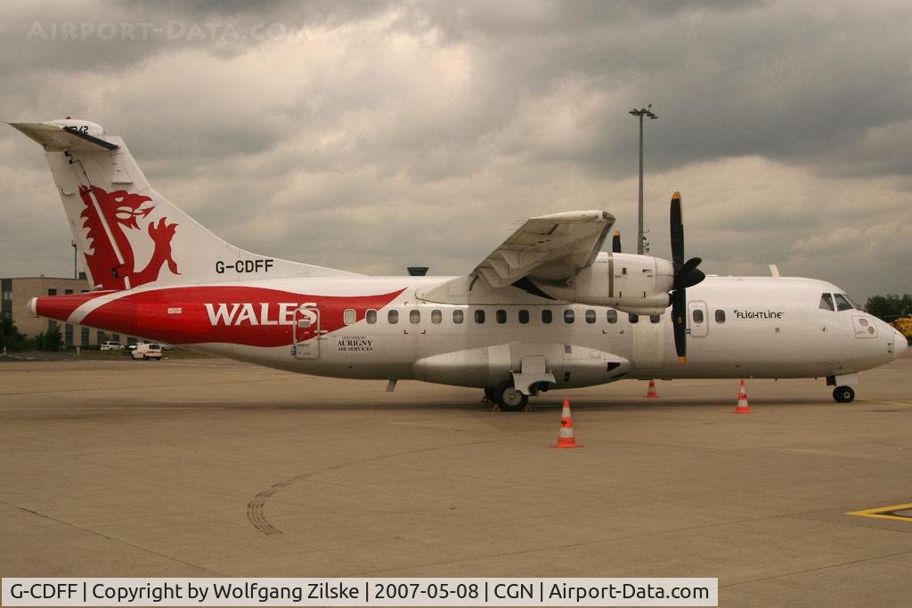 G-CDFF, 1992 ATR 42-320 C/N 331, visitor