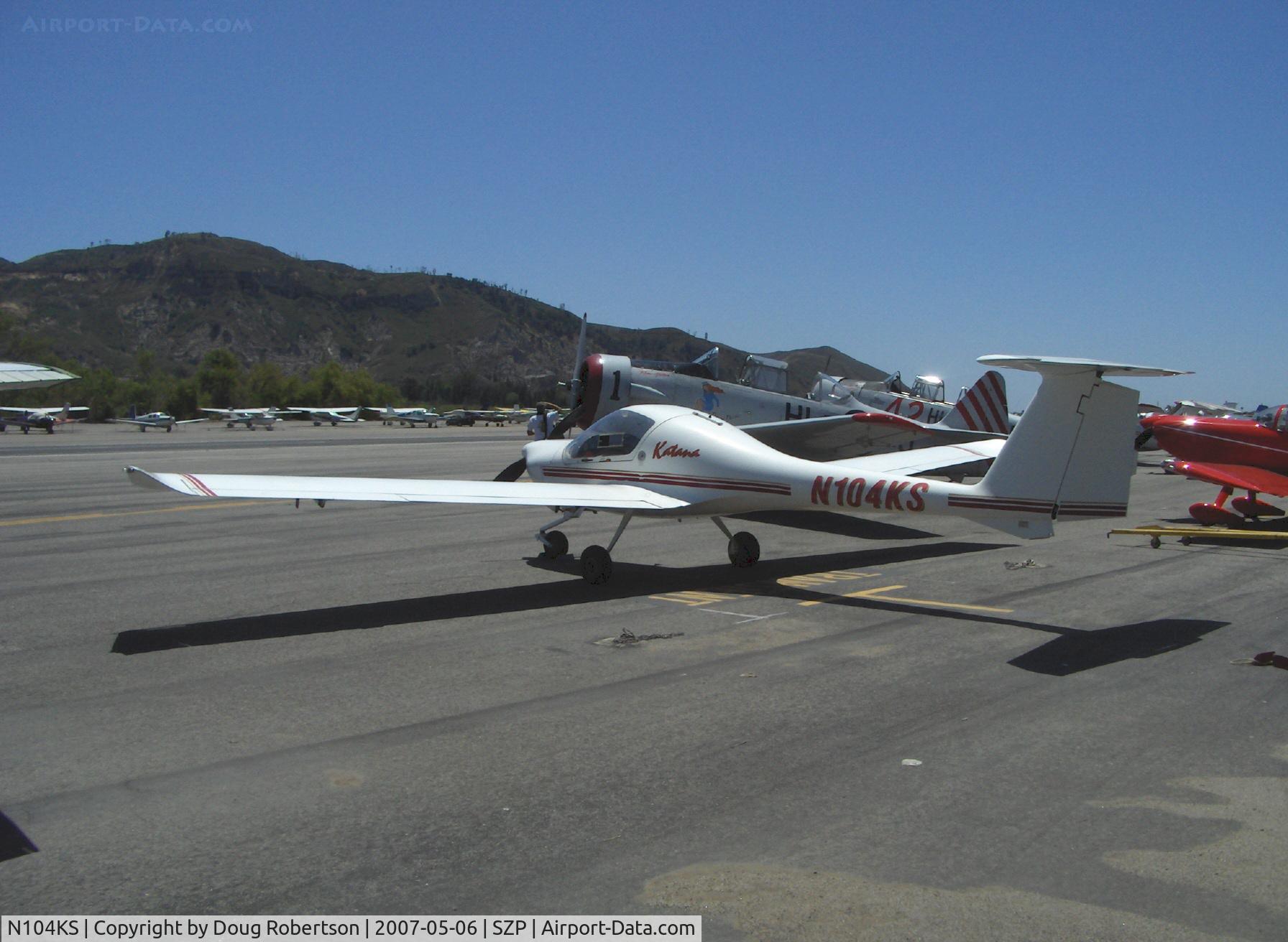 N104KS, 1995 Diamond DA-20A-1 Katana C/N 10048, 1995 Diamond DA-20-A1 KATANA (Samurai Sword), Rotax 912A-3 79.9 Hp, 2.27/1 reduction gear to Hoffman composite blades Constant Speed prop, cruise speed at 75% 137 mph