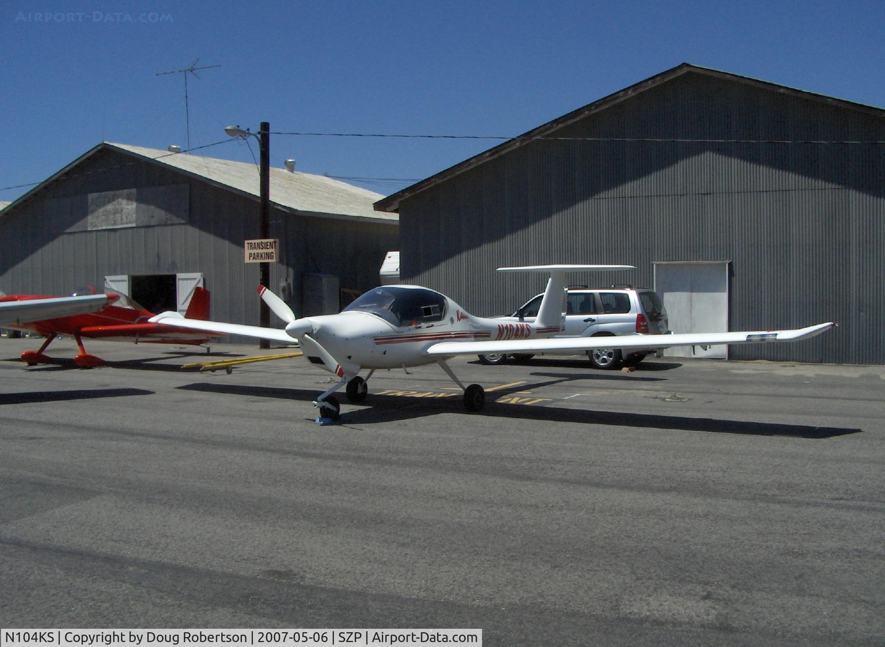 N104KS, 1995 Diamond DA-20A-1 Katana C/N 10048, 1995 Diamond DA-20-A1 KATANA (Samurai Sword), Rotax 912A-3 79.9 Hp, 2.27/1 reduction gear to Hoffman composite blades Constant Speed prop, cruise speed at 75% 137 mph