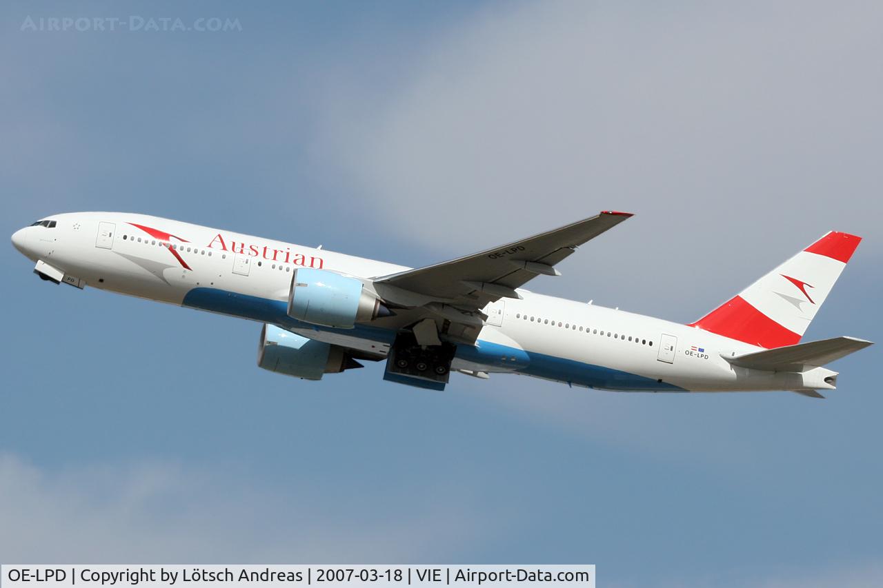 OE-LPD, 2006 Boeing 777-2Z9/ER C/N 35960, 