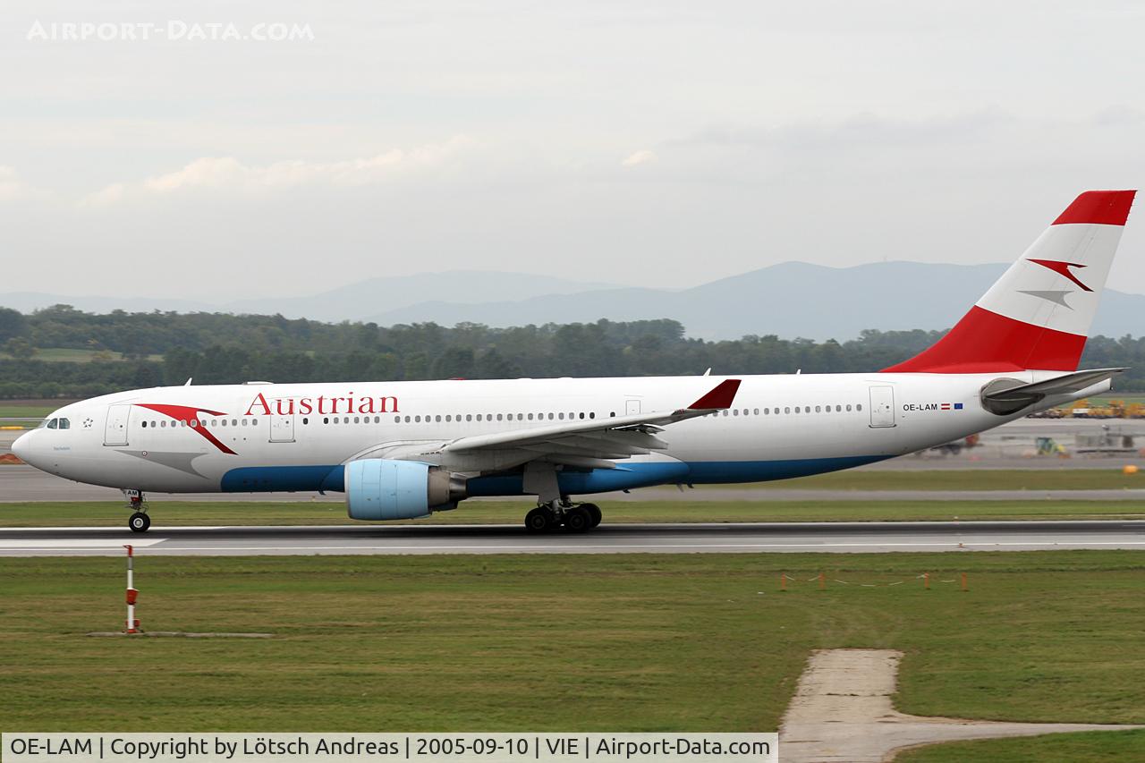 OE-LAM, 1998 Airbus A330-223 C/N 223, 