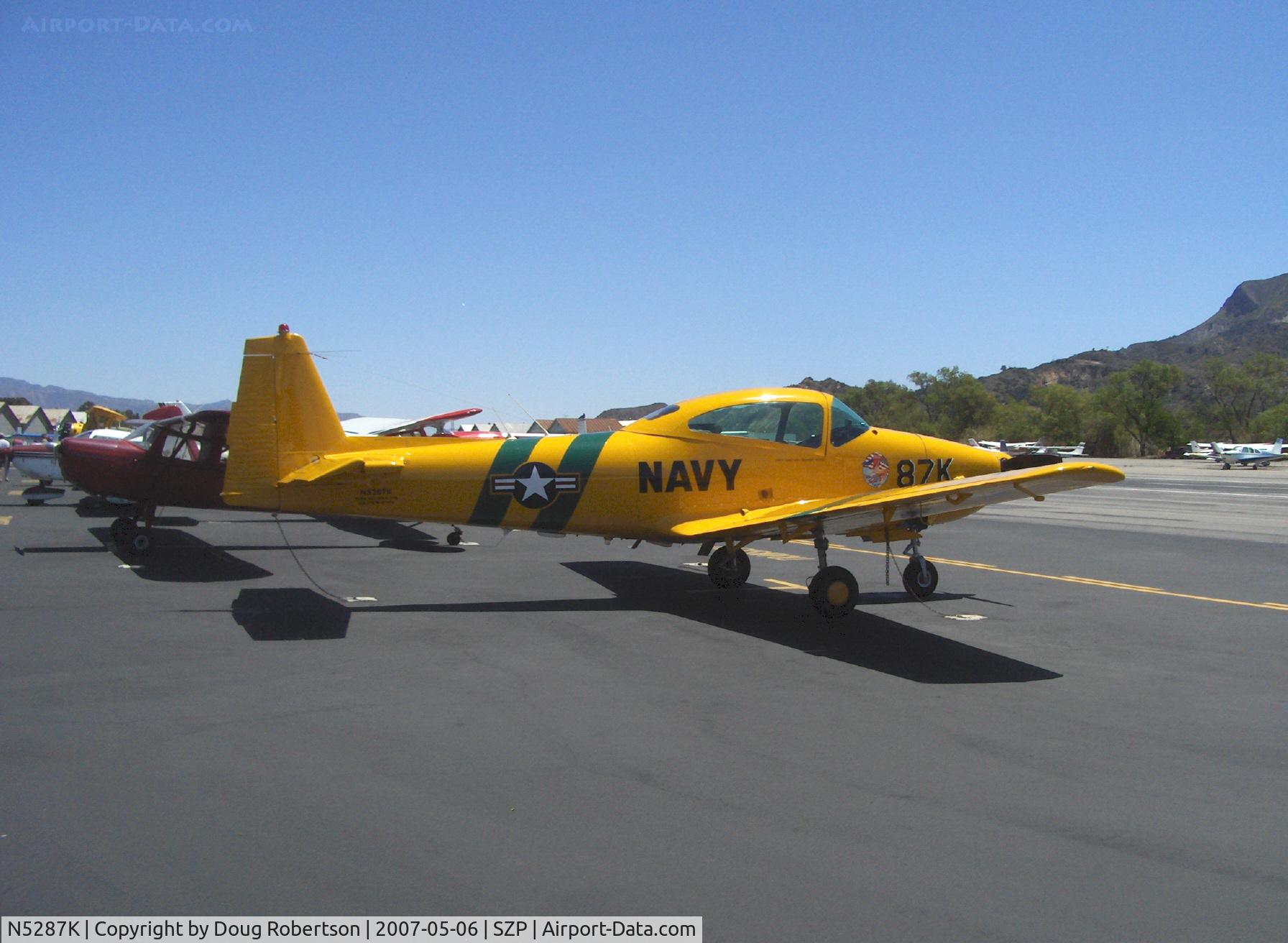 N5287K, 1950 Ryan Navion B C/N NAV-4-2187B, 1950 Ryan NAVION as L-17B SUPER B, 'At Your Command', Lycoming GO-435 C&D 240/260 Hp