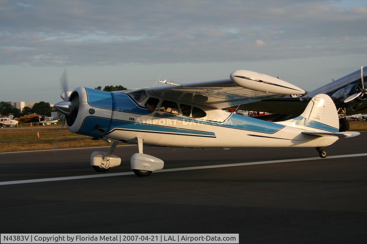 N4383V, 1949 Cessna 195 C/N 7305, C196