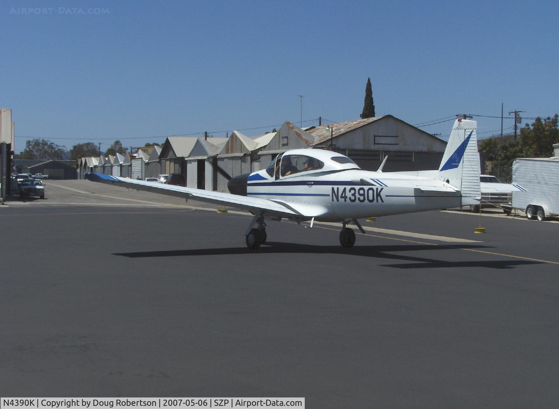 N4390K, 1948 Ryan Navion C/N NAV-4-1390, 1948 Ryan NAVION A, Continental E-185-9 205 Hp for takeoff, taxi