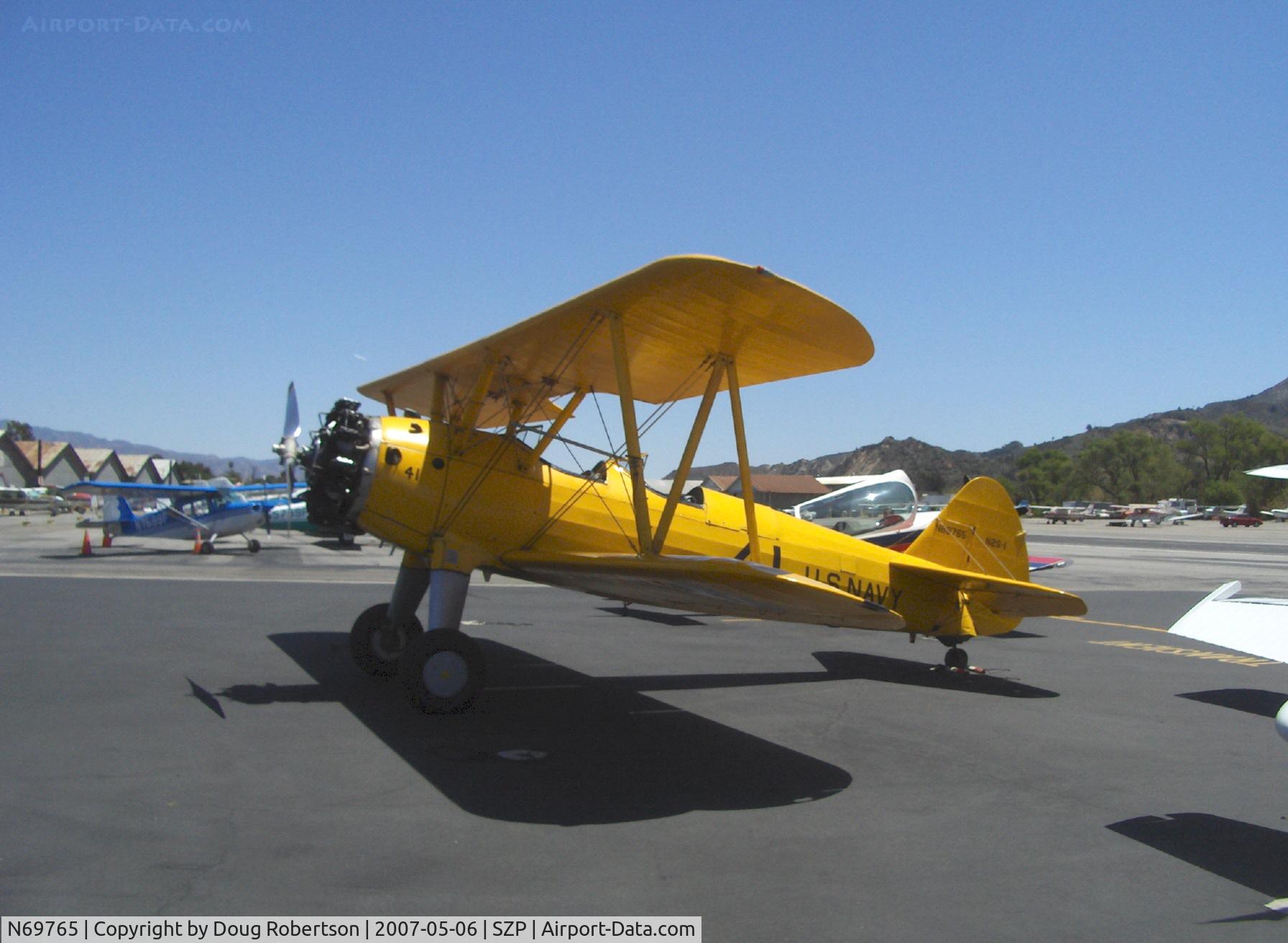 N69765, 1941 Boeing A75N1 (PT17) C/N 75-1044, 1941 Boeing Stearman A75N1 (PT-17 KAYDET) as N2S-1, Continental W670-5 220 Hp