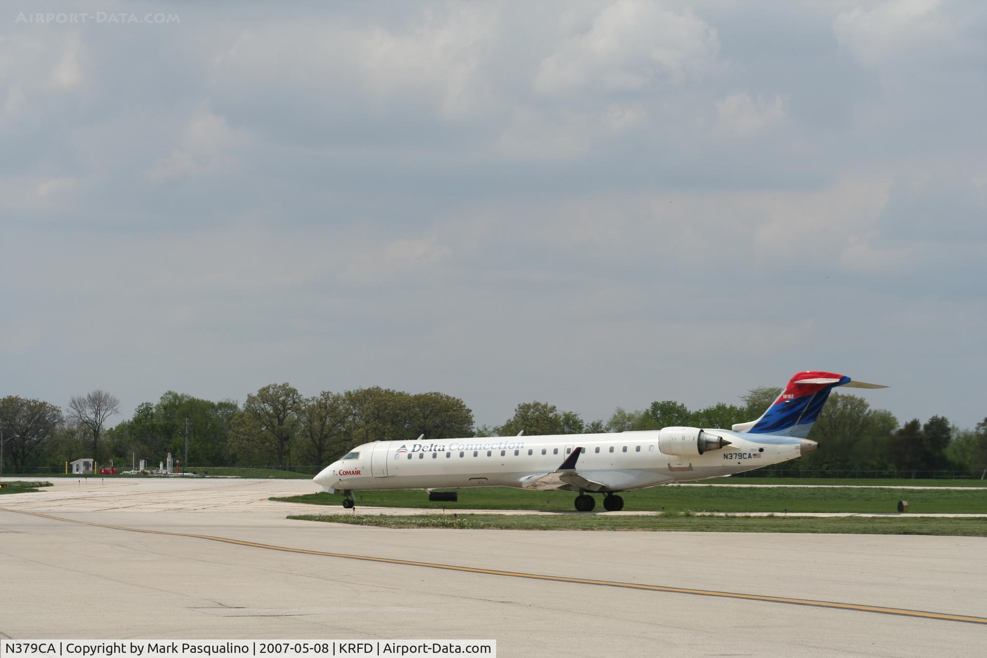N379CA, 2003 Bombardier CRJ-701ER (CL-600-2C10) Regional Jet C/N 10102, CL-600-2C10