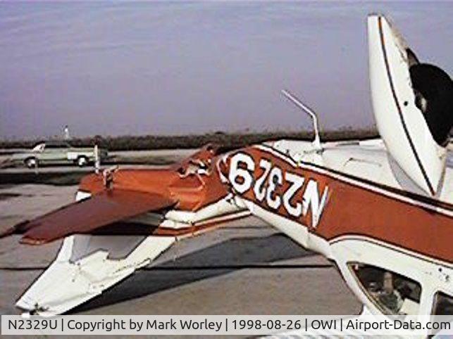 N2329U, 1962 Cessna 172D C/N 17249929, Taken Aug 26th 1998, after Ottawa Airport storm