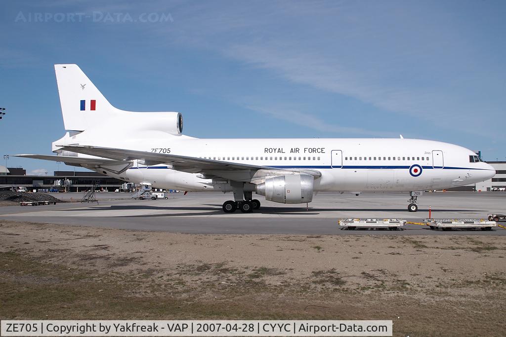 ZE705, Lockheed L-1011-385-3 TriStar C2 (500) C/N 193Y-1188, Royal Air Force Tristar
