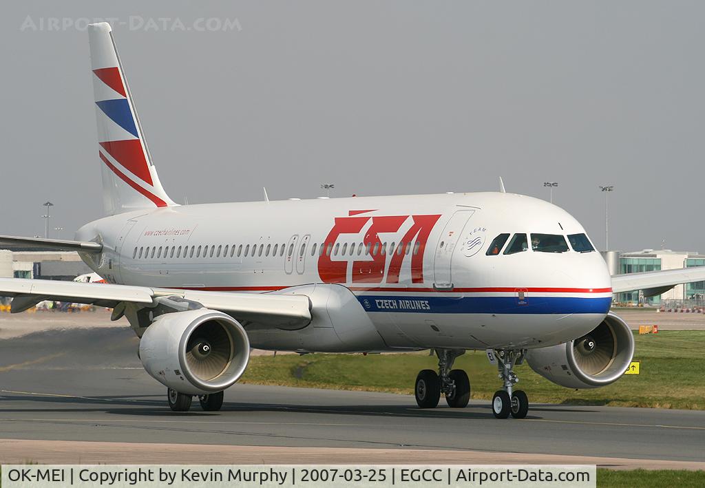 OK-MEI, 2007 Airbus A320-214 C/N 3060, CSA 320