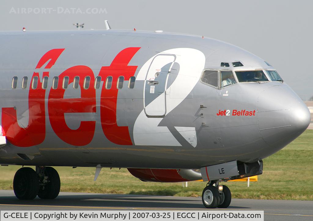 G-CELE, 1988 Boeing 737-33A C/N 24029, Jet2 737 close up