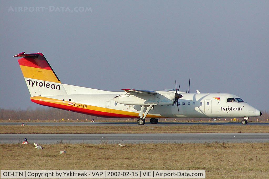 OE-LTN, 1998 De Havilland Canada DHC-8-314Q Dash 8 C/N 531, Tyrolean Airways Dash 8-300
