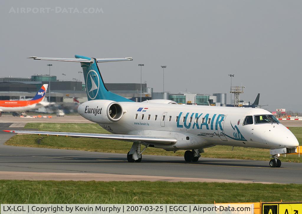 LX-LGL, 2005 Embraer ERJ-135LR (EMB-135LR) C/N 14500893, Luxair Commuter
