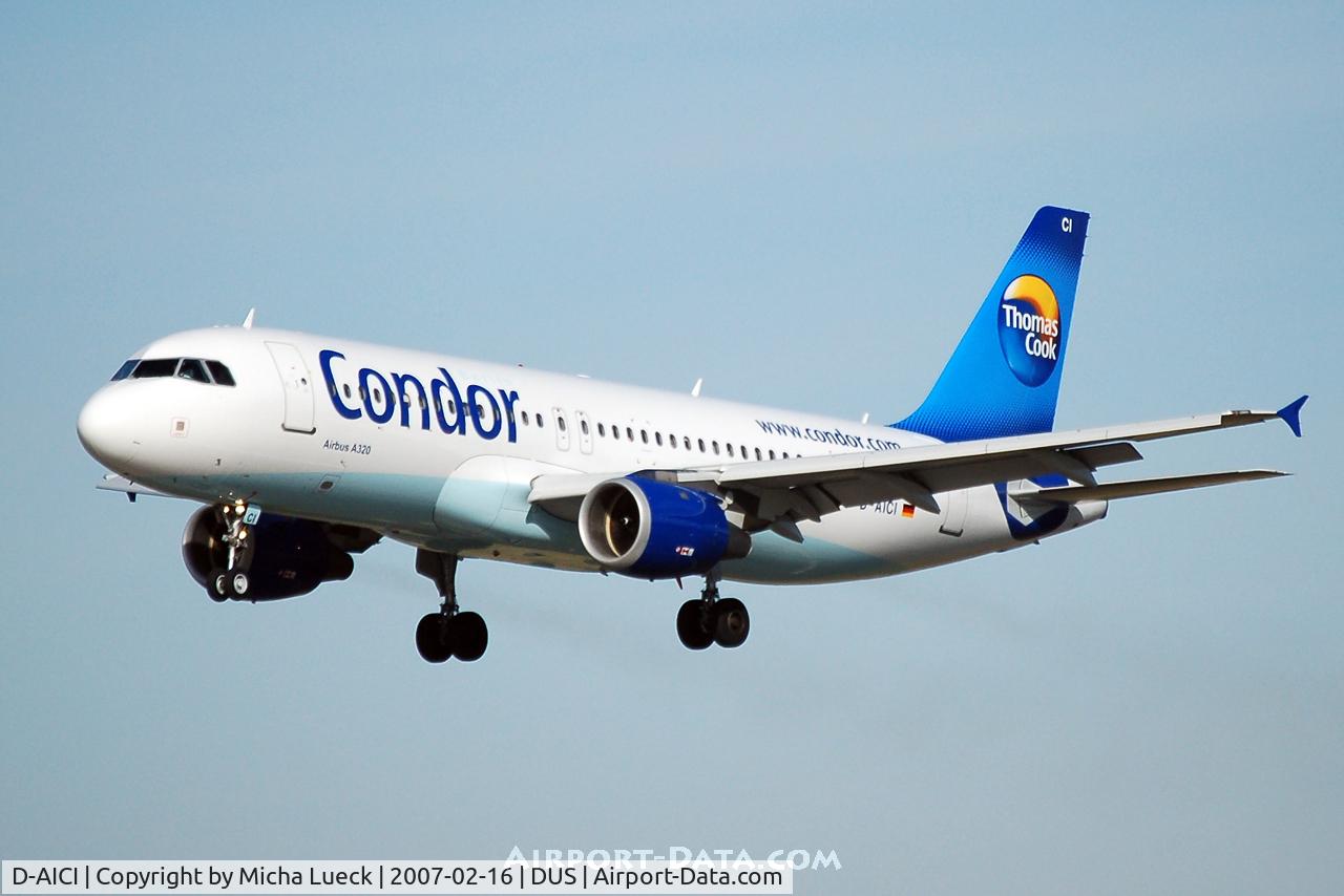 D-AICI, 2000 Airbus A320-212 C/N 1381, On finals