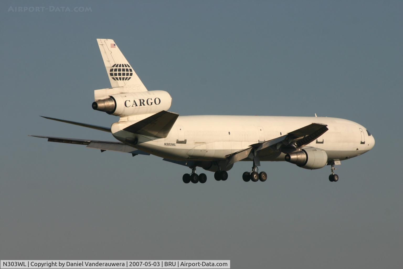N303WL, 1975 McDonnell Douglas DC-10-30F C/N 46917, arrival of flight ET3716 (World Cargo, flying for Ethiopian Cargo)