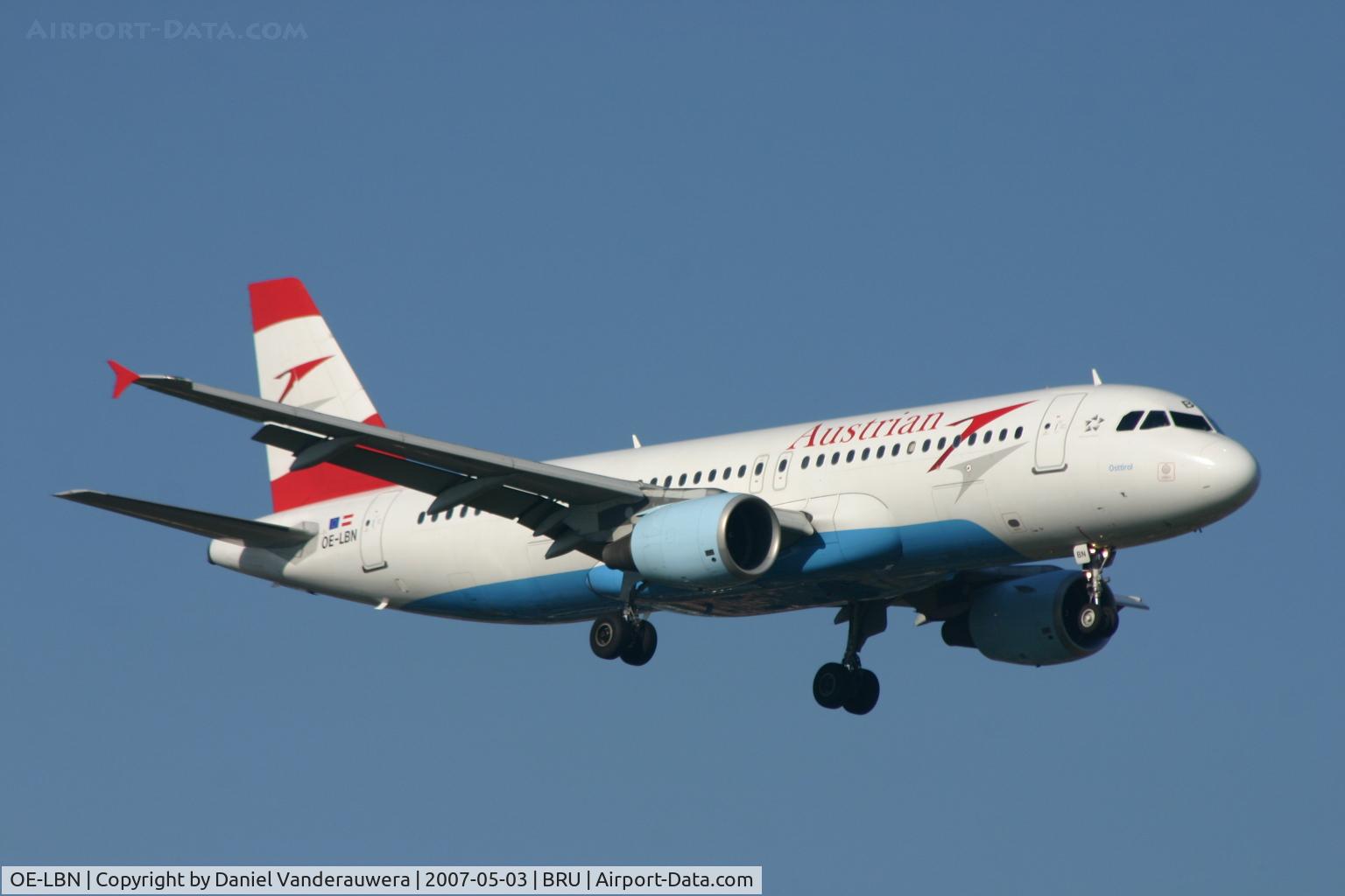 OE-LBN, 1997 Airbus A320-214 C/N 768, 
