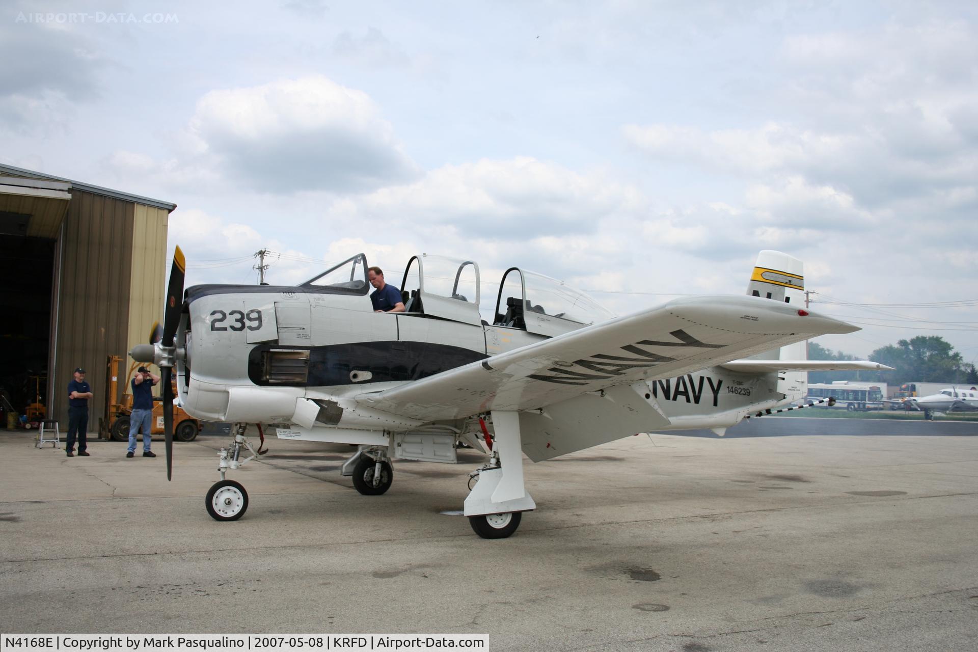 N4168E, 1956 North American T-28C Trojan C/N 252-2, North American T-28C