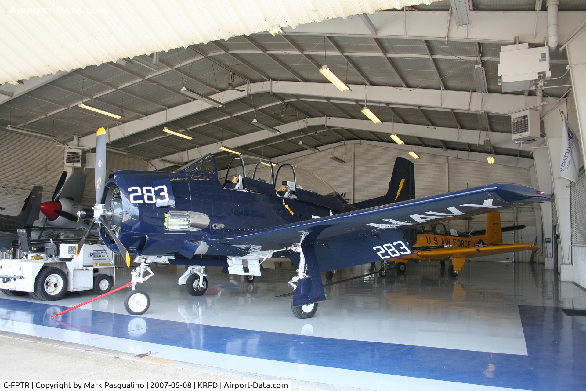 C-FPTR, 1955 North American T-28B Trojan C/N 219-11, North American T-28B