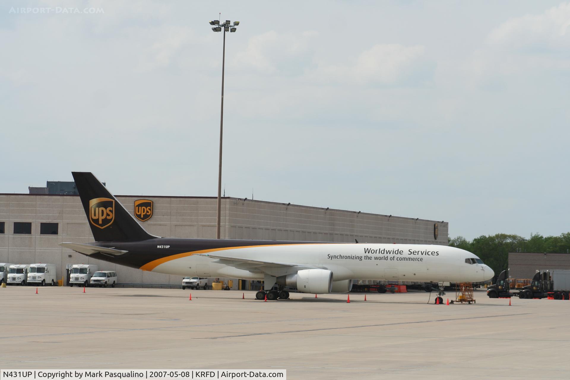 N431UP, 1993 Boeing 757-24APF C/N 25462, Boeing 757-200F