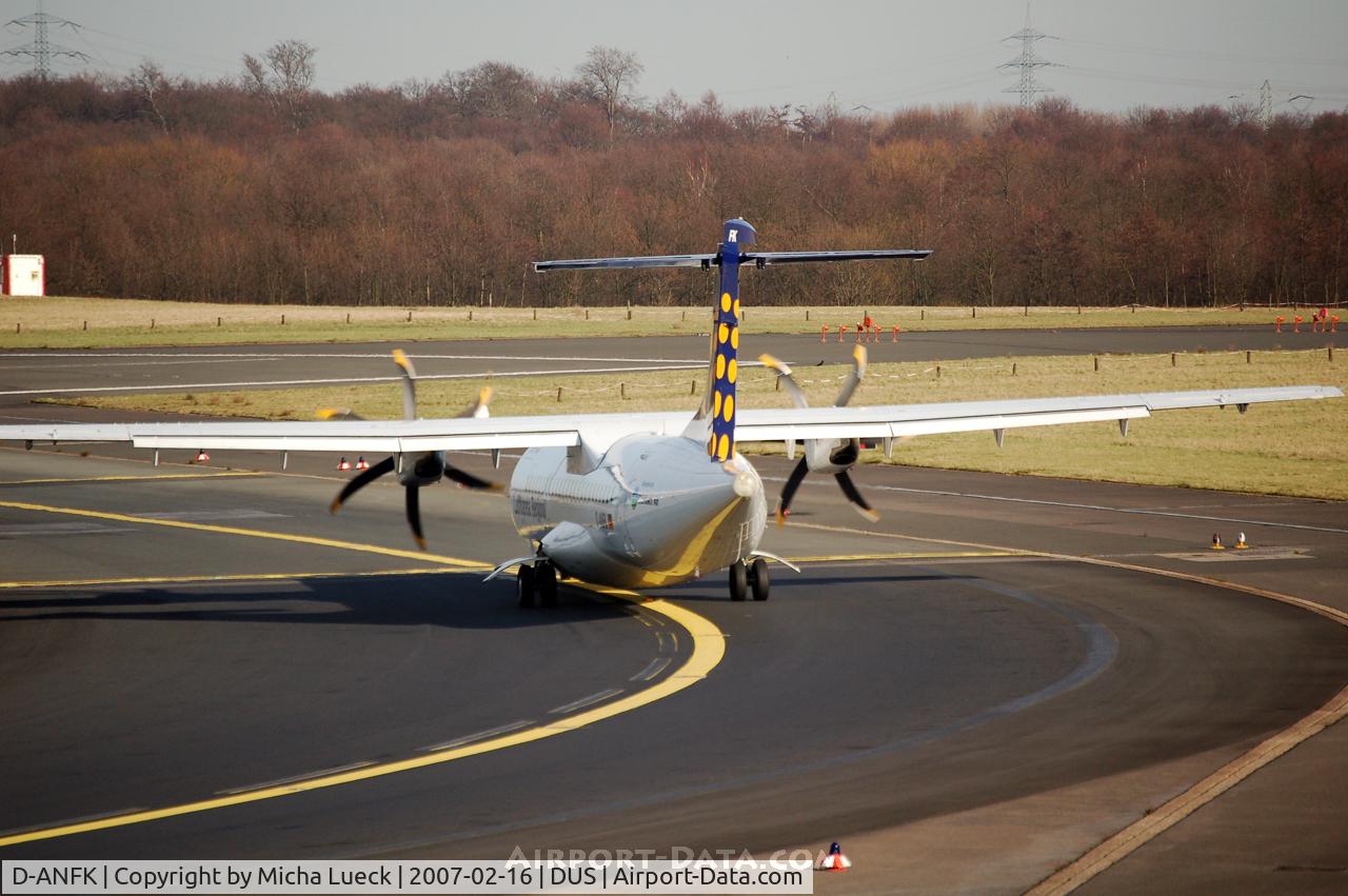 D-ANFK, 2001 ATR 72-212A C/N 666, At the holding point