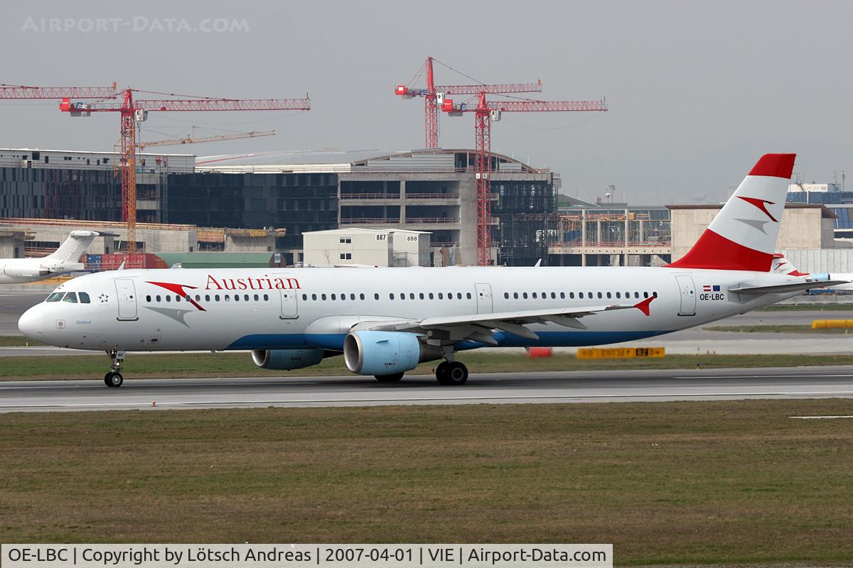 OE-LBC, 1996 Airbus A321-111 C/N 581, 