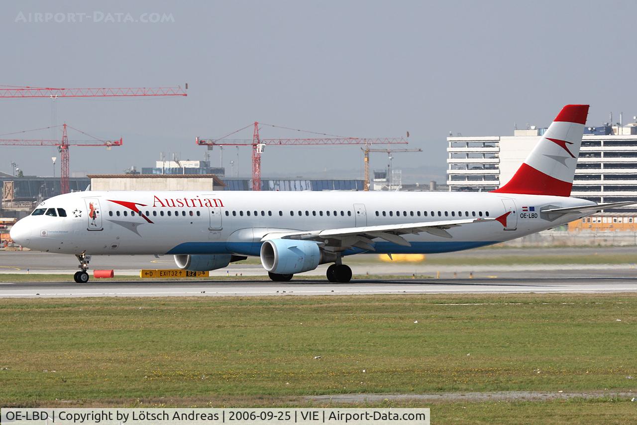 OE-LBD, 1998 Airbus A321-211 C/N 920, 