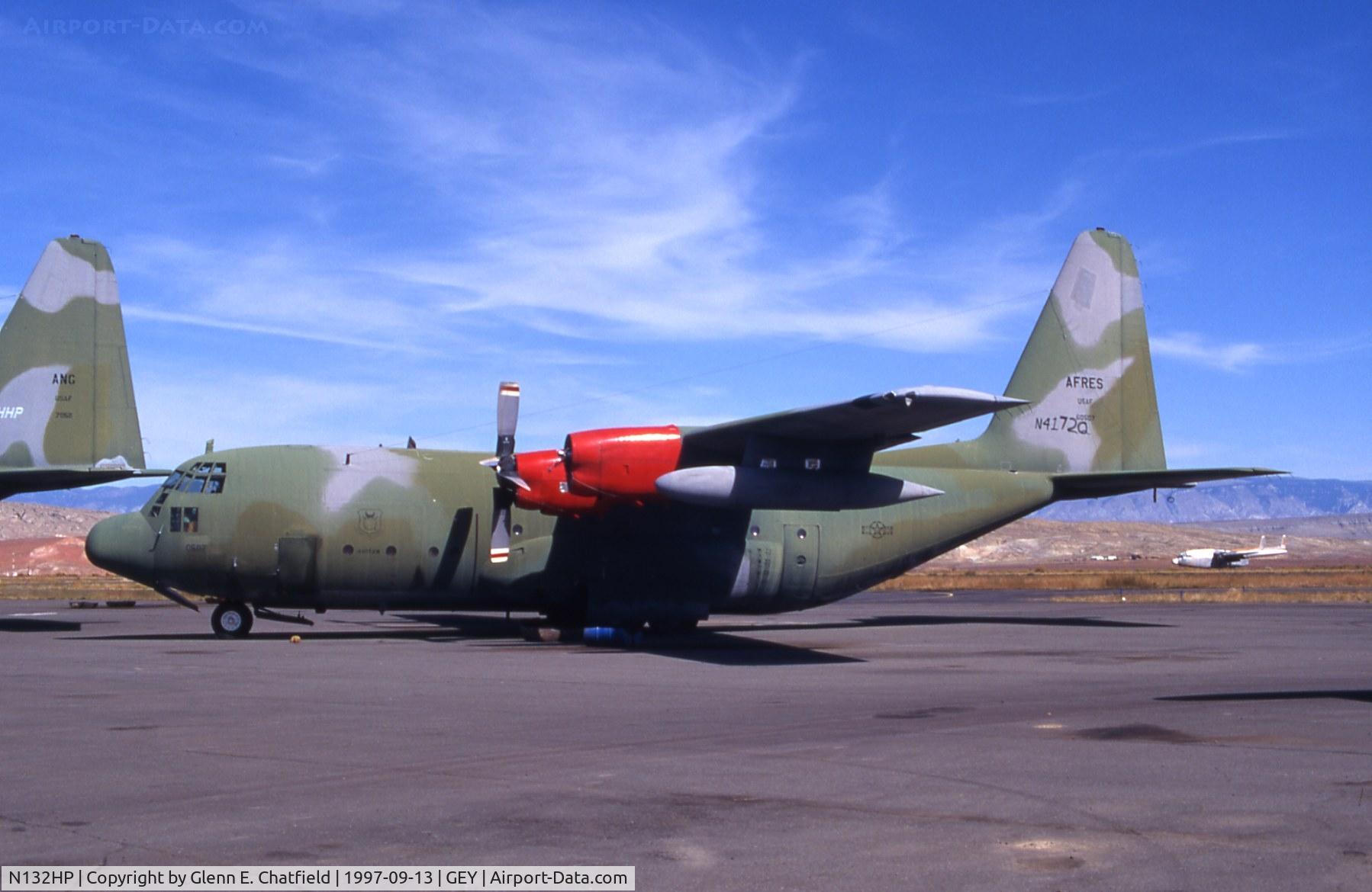 N132HP, Lockheed C-130A Hercules C/N 182-3115, Painted registration on tail is not correct