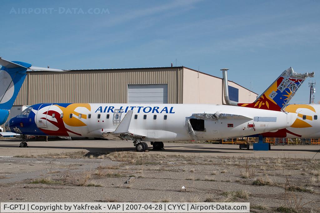 F-GPTJ, Canadair CRJ-100ER (CL-600-2B19) C/N 7323, ex Air Littoral Canadair Regionaljet