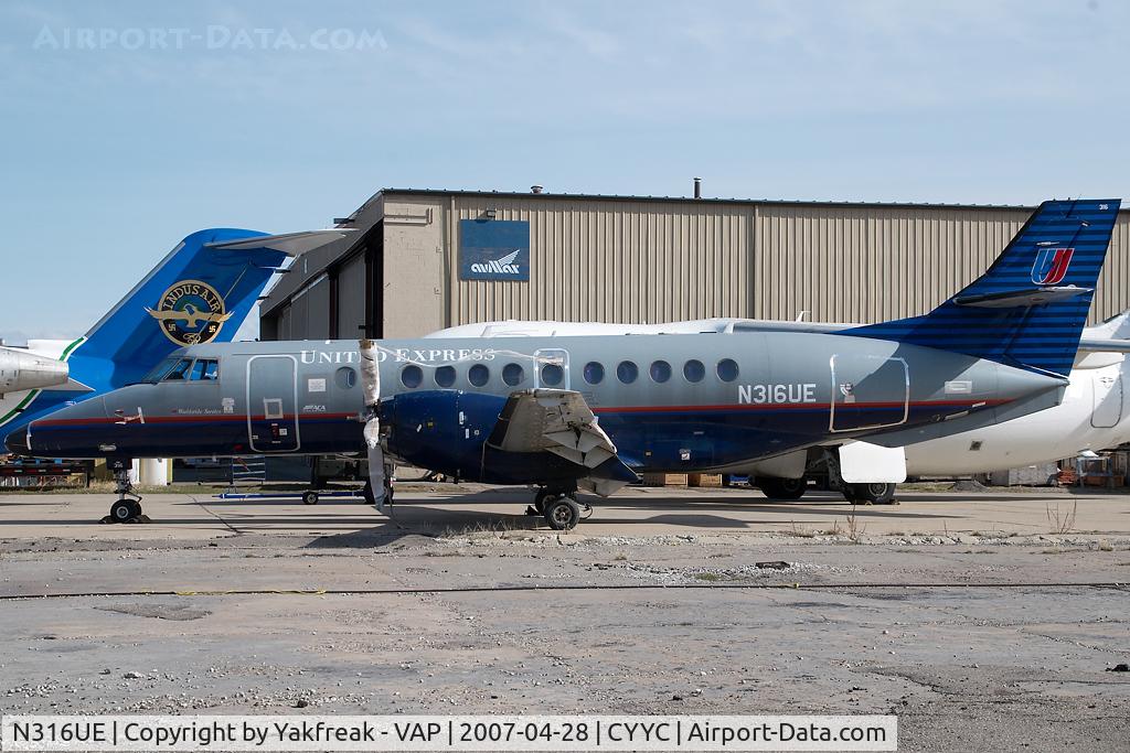 N316UE, 1995 British Aerospace Jetstream 4101 C/N 41055, United Express Jetstream 41