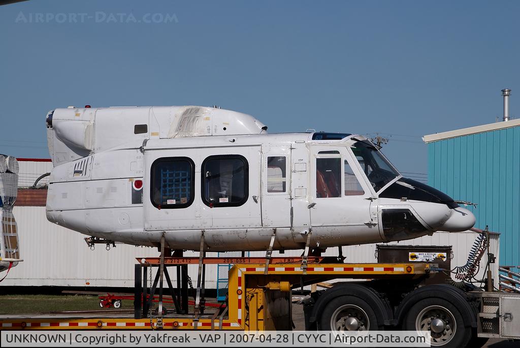 UNKNOWN, , bell 212 on a trailer