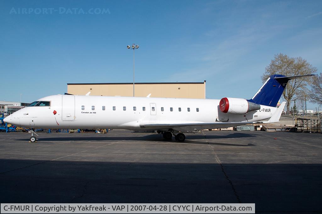 C-FMUR, 1993 Canadair CRJ-200LR (CL-600-2B19) C/N 7019, ex Lufthansa Canadair Regionaljet