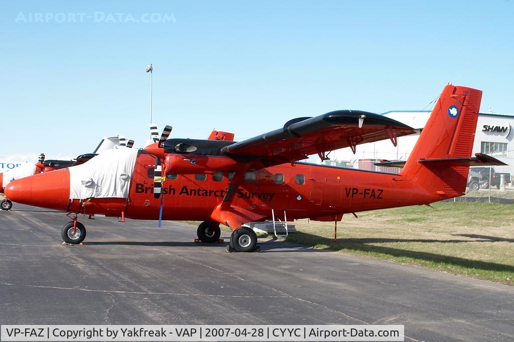 VP-FAZ, 1981 De Havilland Canada DHC-6-300 Twin Otter C/N 748, British Antarctic Survey Dash 6 Twin Otter