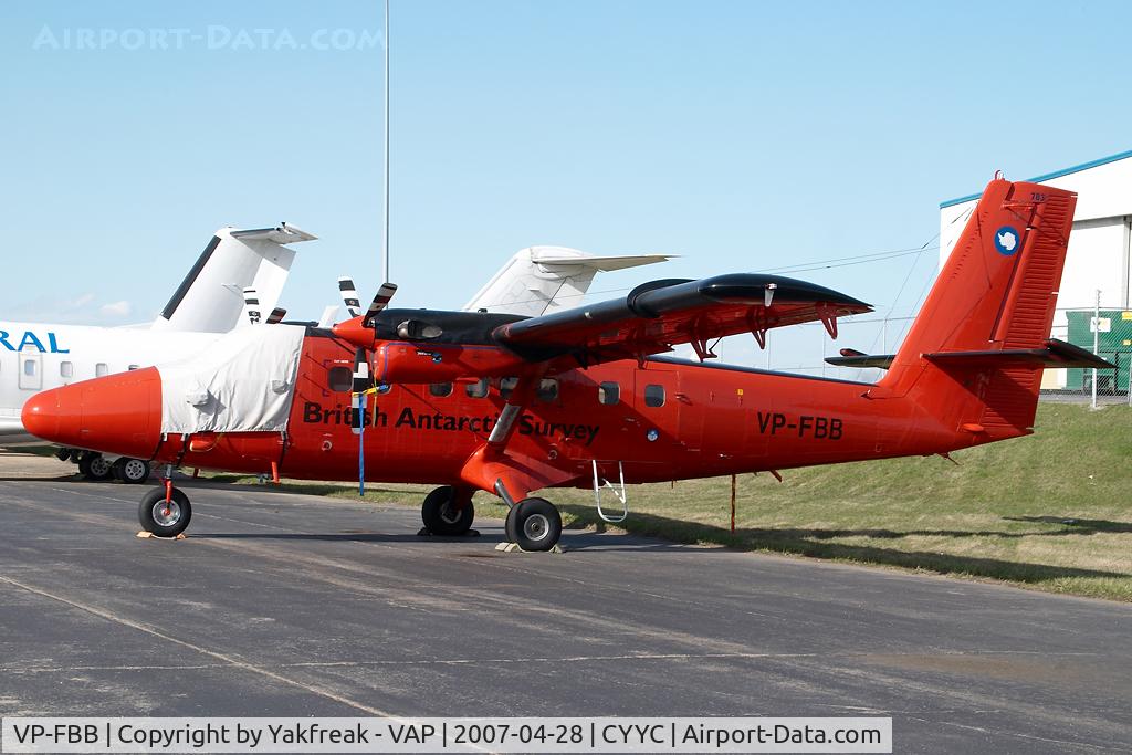 VP-FBB, 1982 De Havilland Canada DHC-6-300 Twin Otter C/N 783, British Antarctic Survey Dash 6 Twin Otter