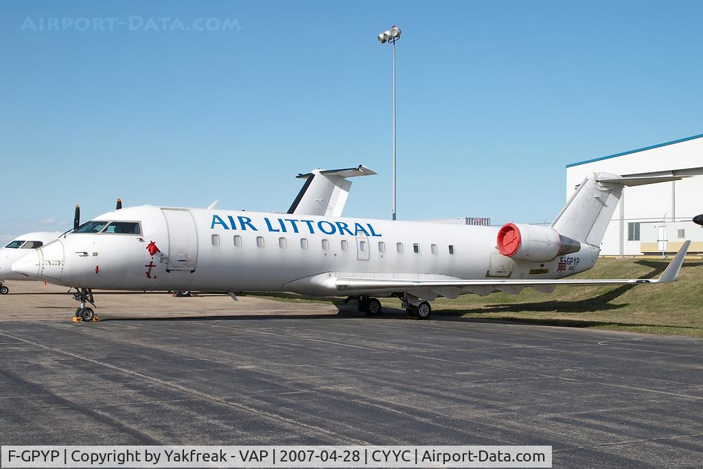 F-GPYP, 1996 Canadair CRJ-100ER (CL-600-2B19) C/N 7126, Air Littoral Canadair Regionaljet