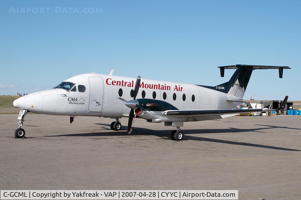 C-GCML, 1996 Beech 1900D C/N UE-243, Central Mountain Air Beech 1900D