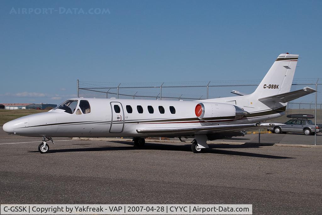 C-GSSK, 1985 Cessna S550 Citation IIS C/N S550-0027, Cessna Citation 550