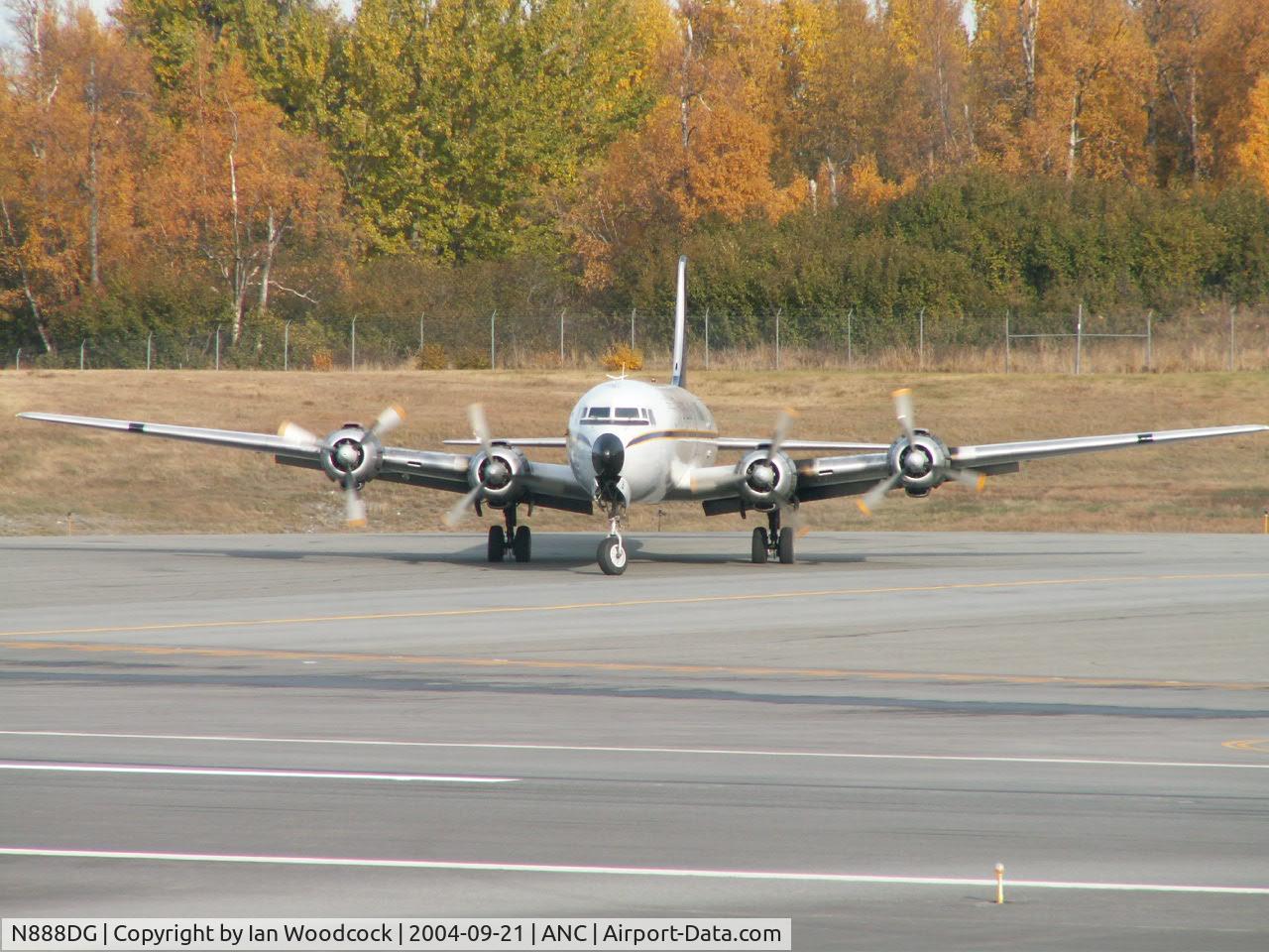 N888DG, 1956 Douglas VC-118A Liftmaster (DC-6A) C/N 44675, DC-6-C-118A/Everts Air Cargo/Anchorage