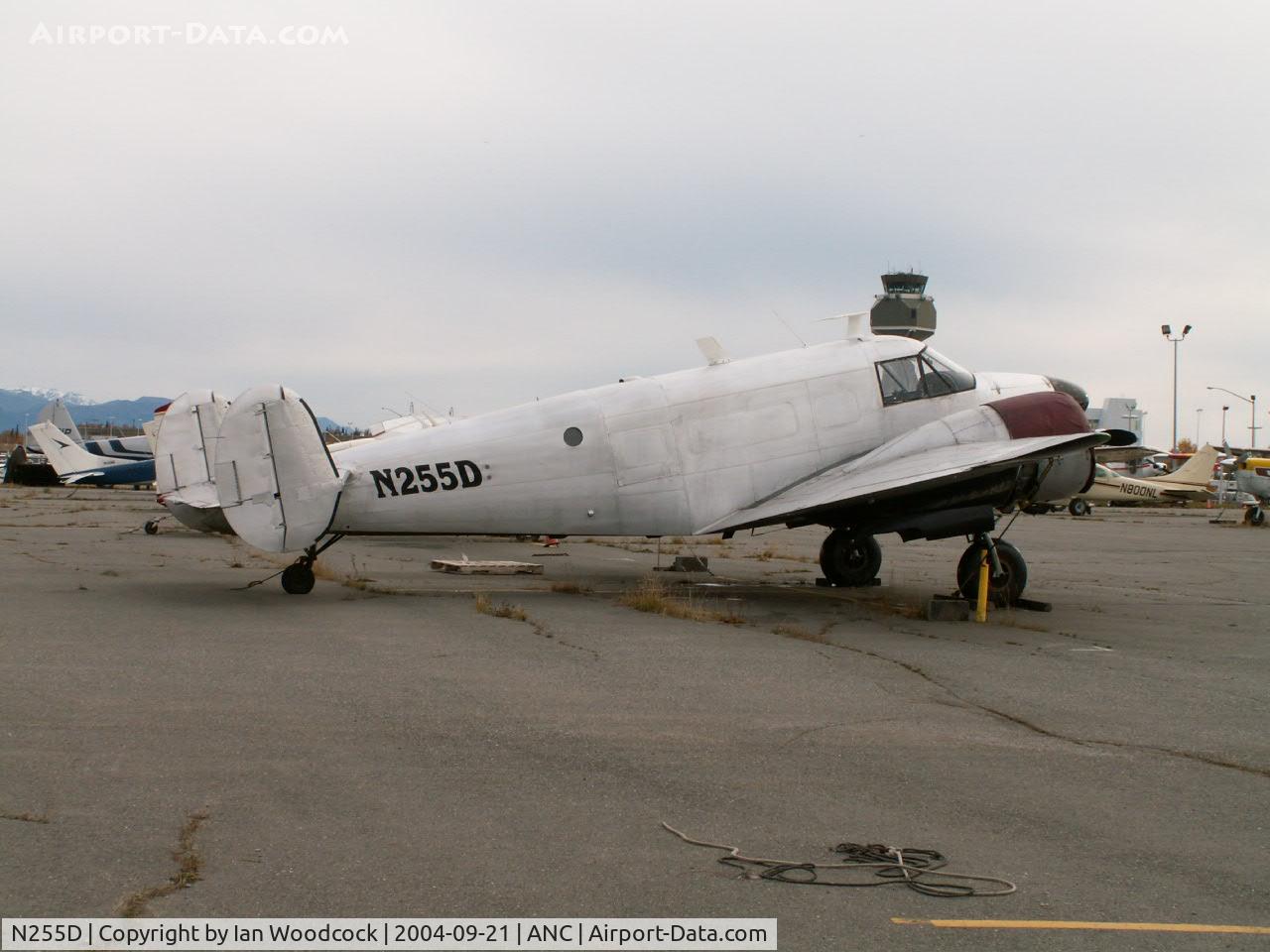 N255D, 1954 Beech E18S C/N BA-16, Beech E.18S/Anchorage