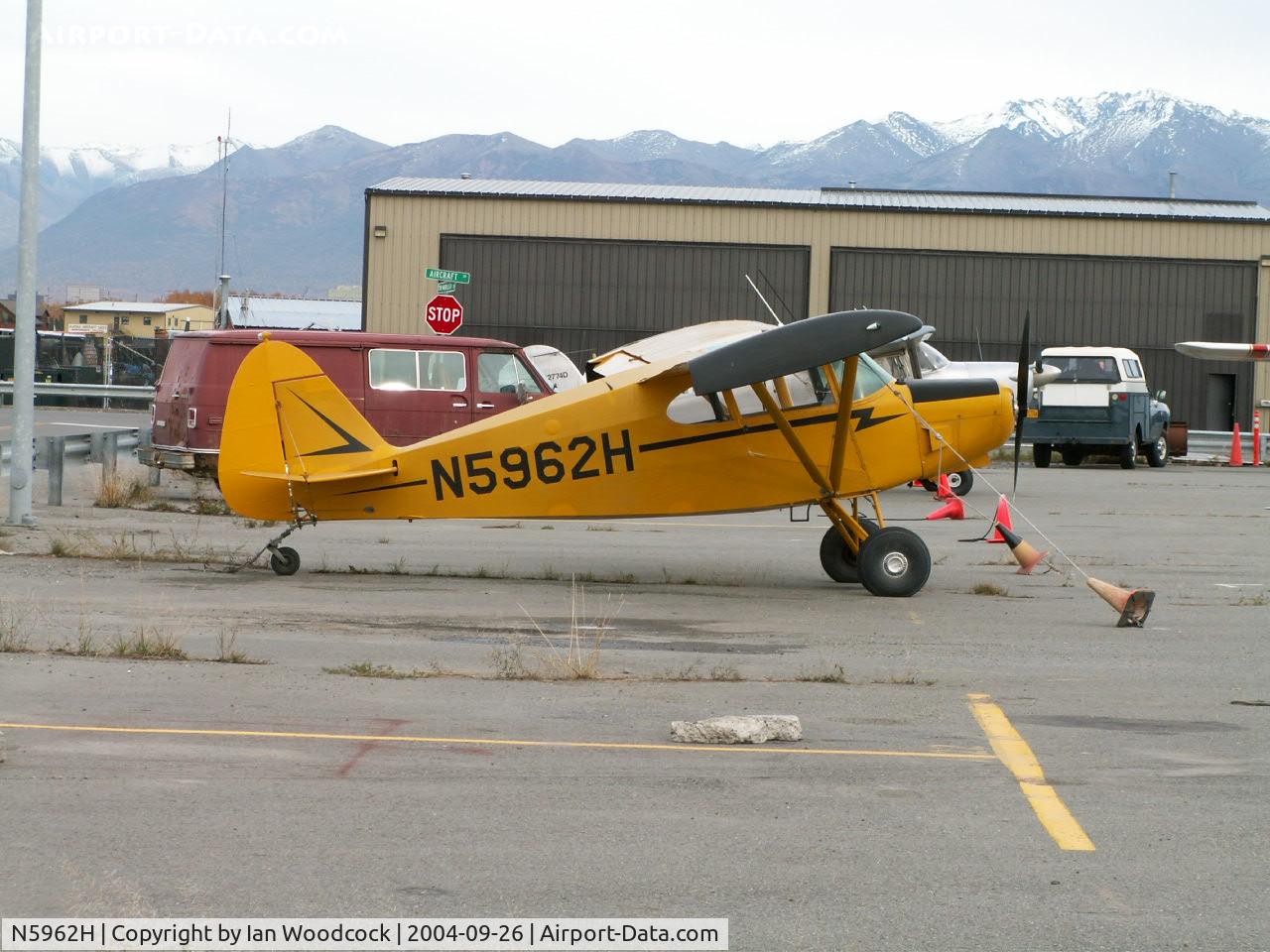 N5962H, 1949 Piper PA-16 Clipper C/N 16-585, Piper PA-16/Anchorage-Lake Hood