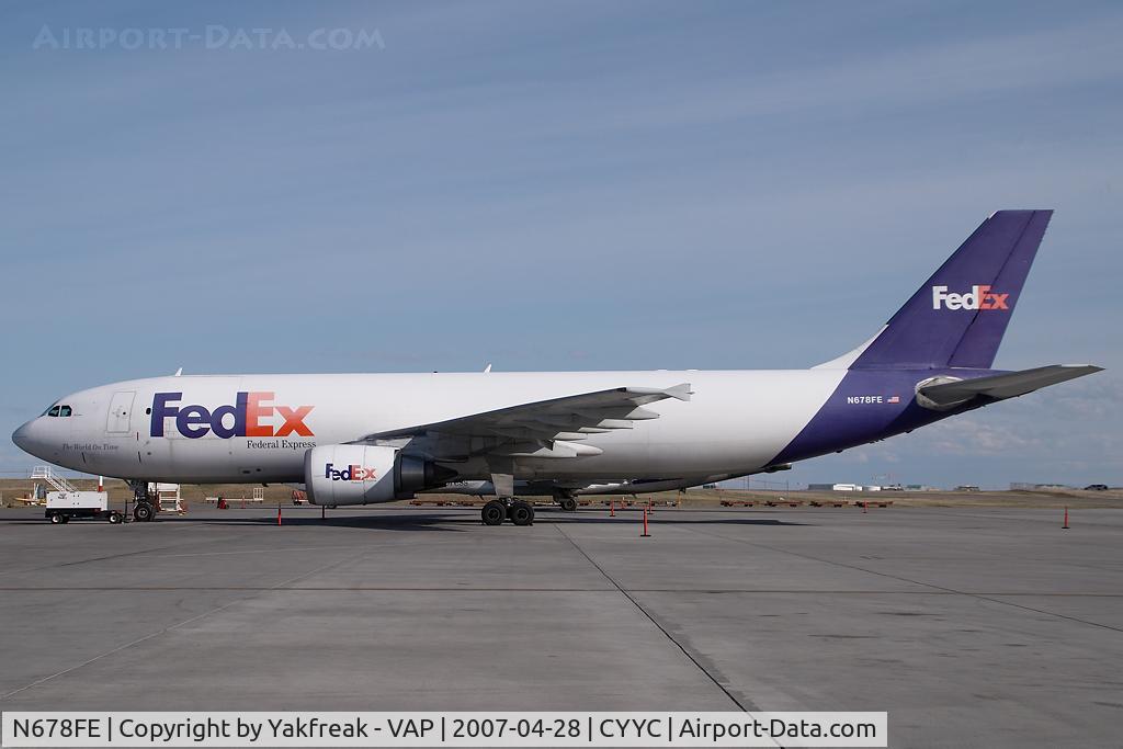 N678FE, 1998 Airbus A300F4-605R C/N 792, Fedex Airbus 300-600