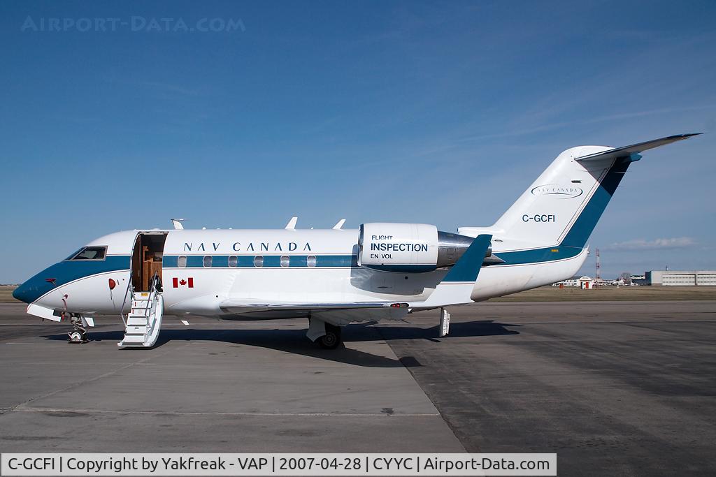 C-GCFI, 1984 Canadair Challenger 601 (CL-600-2A12) C/N 3020, NAV Canada CL600