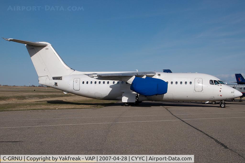 C-GRNU, 1989 British Aerospace BAe.146-200 C/N E2139, ex JAZZ Bae146-200